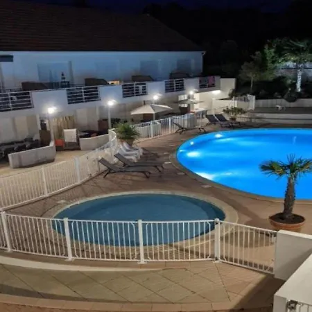 Resid'Azur Appartement T2-Pmr- Piscine Privee Saint-Jean-de-Monts Buitenkant foto
